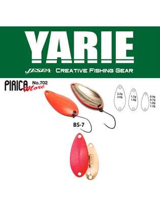 OSCILANTA YARIE 702 PIRICA MORE 2.2gr Culoare BS-7 Candy Pink