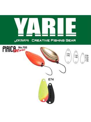 OSCILANTA YARIE 702 PIRICA MORE 2.6gr Culoare E74 Lemon Squash