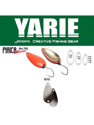 OSCILANTA YARIE 702 PIRICA MORE 2.2gr Culoare N10 Black Slash