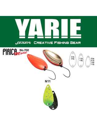 OSCILANTA YARIE 702 PIRICA MORE 2.2gr Culoare N11 Nanohana