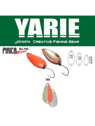 OSCILANTA YARIE 702 PIRICA MORE 2.2gr Culoare N9 Two By Glow