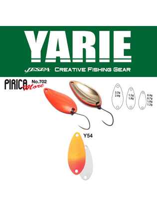 OSCILANTA YARIE 702 PIRICA MORE 1.8gr Culoare Y54 Orange/Red