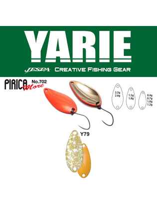 OSCILANTA YARIE 702 PIRICA MORE 1.5gr Culoare Y79 Zarame