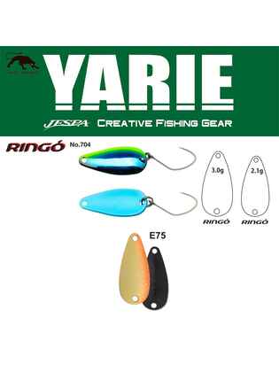 OSCILANTA YARIE 704 RINGO 3.0gr Culoare E75 Orange Peel