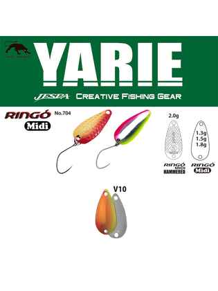 OSCILANTA YARIE 704 RINGO MIDI 1.8gr Culoare V10 Mix Orange