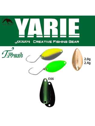 OSCILANTA YARIE 708T T-FRESH 2.4gr Culoare E66 Fits Green