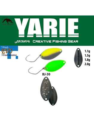 OSCILANTA YARIE 710T T-FRESH EVO 1.1gr Culoare BJ-30 Toichigi Brown