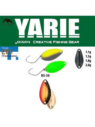 OSCILANTA YARIE 710T T-FRESH EVO 1.8gr Culoare BS-30 Sunset Line