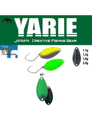 OSCILANTA YARIE 710T T-FRESH EVO 2.0gr Culoare V7 Olive Mint