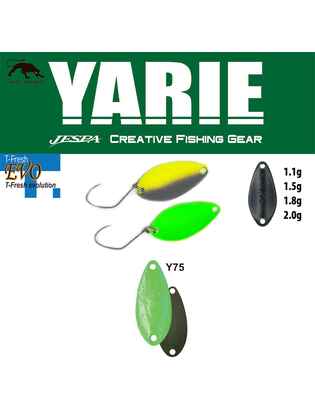 OSCILANTA YARIE 710T T-FRESH EVO 2.0gr Culoare Y75 Green Hololume