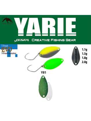 OSCILANTA YARIE 710T T-FRESH EVO 2.0gr Culoare Y81 Cucumber