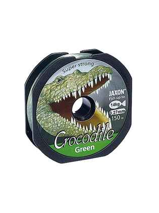 Fir Monofilament Jaxon Crocodile Green, 150m 0.18mm/6kg