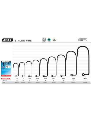 CARLIGE JIG DECOY PRO PACK JIG11 STRONG WIRE NR.10/0
