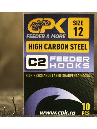 Carlige CPK C2 Feeder Hooks, 10buc/plic Nr.12