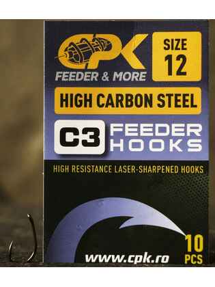 Carlige CPK C3 Feeder Hooks, 10buc/plic Nr.12