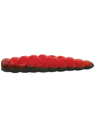 Vierme Quantum Magic Trout B-Maggot 2,5cm Black/red
