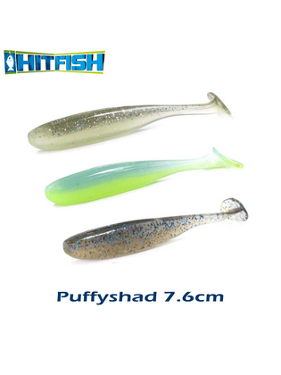 HITFISH PUFFYSHAD 7.6CM (3'') - R100 (7BUC/PLIC)