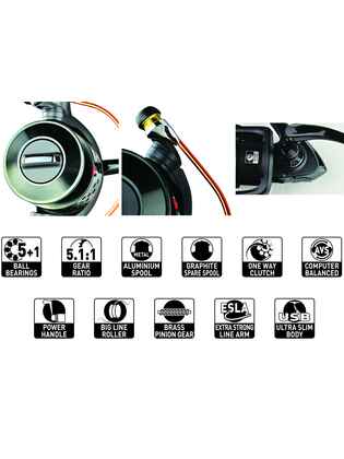 Mulineta Carp Zoom Megabite BBC Baitrunner 6000