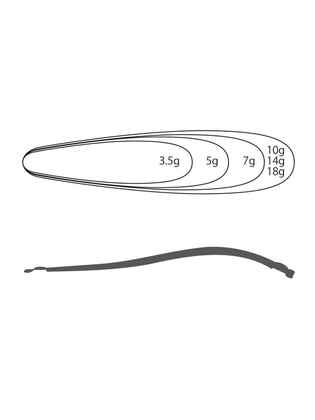 Lingura oscilanta Tiemco Lightning Wobbler 4.5cm/5g culoare 212