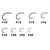 CARLIGE FLY 2200BL 2X-3X FINE NR 12 F/BARB