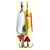OSCILANTA EFFZETT TWIN 4,5CM/16G SILVER/GOLD