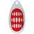 Spinner Mikado - Hypnotic Nr 5 - Silver Red