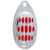 Spinner Mikado - Hypnotic Nr 5 - Silver Red