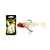 WIZARD SWIMBAIT PADDLE SHAD 2 INCH RED WHITE