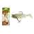 WIZARD SWIMBAIT PERCH 3 INCH  YELLOW-REDTIGER