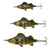 Oscilanta 36gr 90mm DAM Effzett Perch Spoon Perch