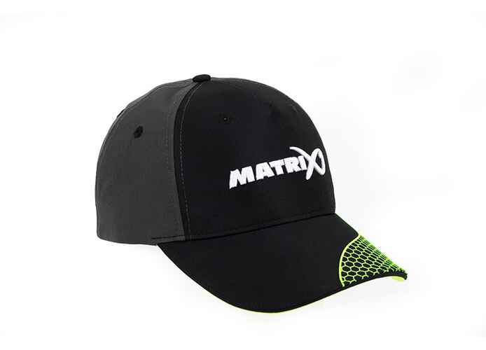 Sapca Matrix Baseball Hat, Grey/Lime