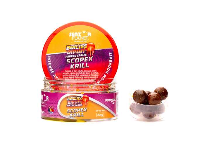 BOILIES DIPUIT PENTRU CARLIG SCOPEX & KRILL 16-18mm 200g