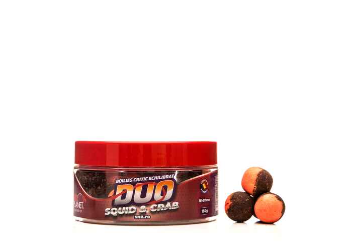 BOILIES PENTRU CARLIG DUO SQUID & CRAB 16-20mm 150g