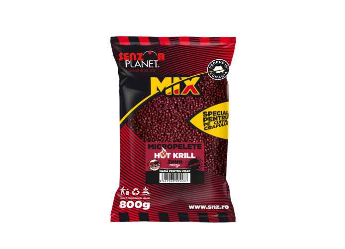 MICROPELETE HOT KRILL 2mm 800g