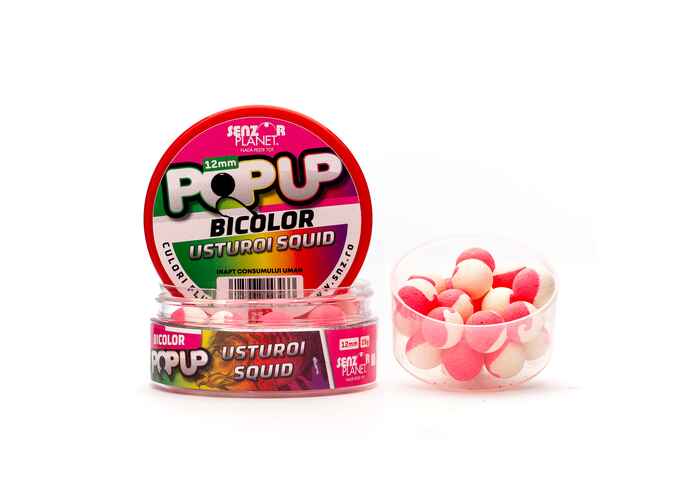 POP-UP BICOLOR USTUROI & SQUID 12mm 25g