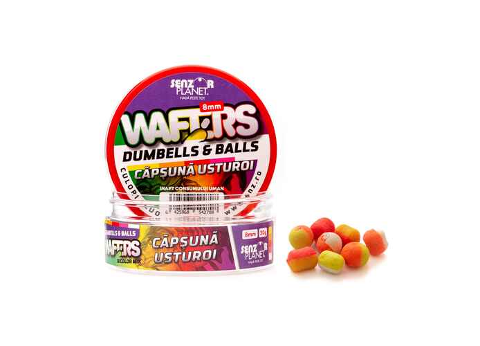 WAFTERS DUMBELLS & BALLS BICOLOR CAPSUNA & USTUROI 8mm 30g