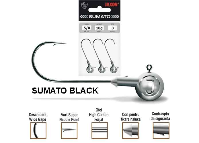 JIG SUMATO BLACK 2/0-8GR