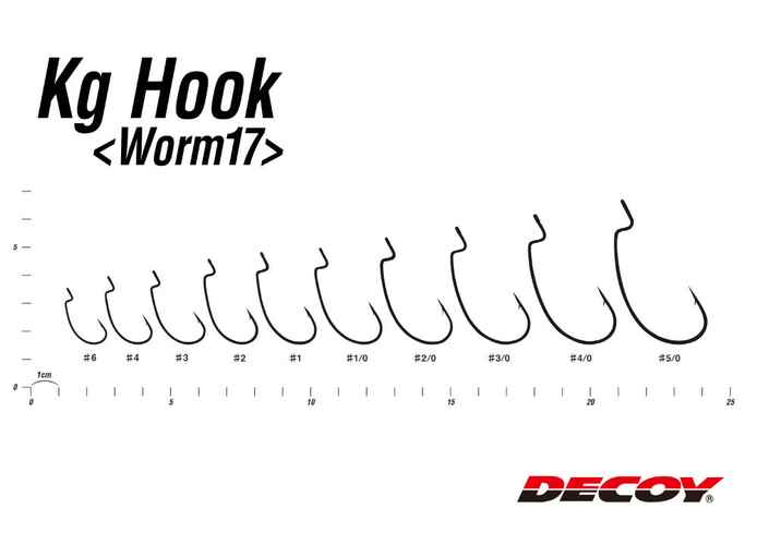 CARLIGE OFFSET DECOY WORM 17 KG NR.4