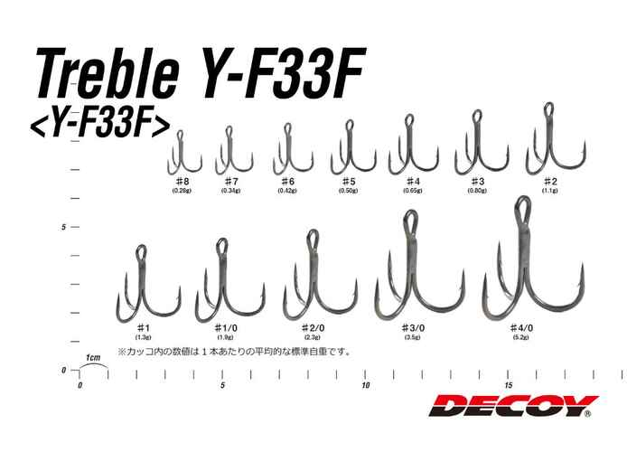 ANCORA DECOY Y-F33F EXTRA FINE WIRE NR.1/0