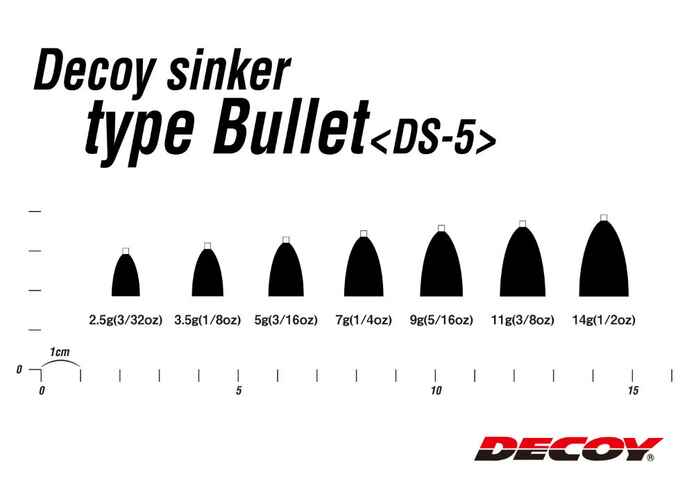 PLUMBI DECOY DS-5 TYPE BULLET 3.5gr