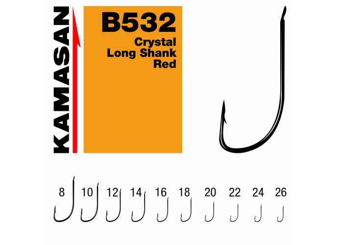 CARLIGE KAMASAN B532 ROSU NR 22 