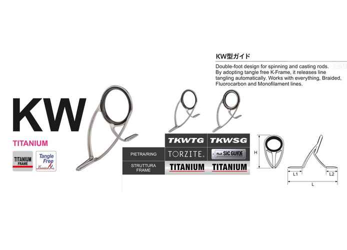 INEL FUJI TITANIUM TORZITE T-KWTG NR 25