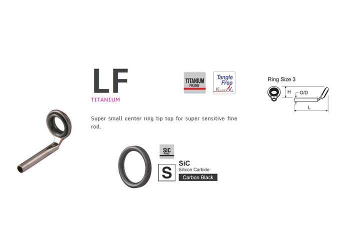 INEL VARF FUJI SIC TITANIUM T-LFST NR 3 0.8