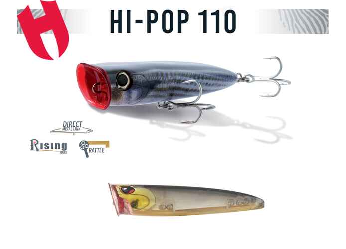 POPPER HI-POP 110 11cm 26gr Skull