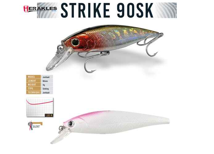 VOBLER STRIKE 90SK 9cm 11gr Pink Head