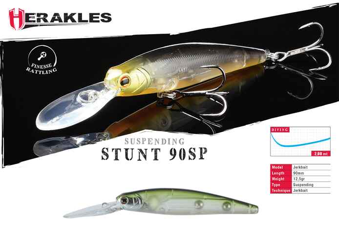 VOBLER STUNT 90SP 9.0cm 12.5cm Flash Ayu