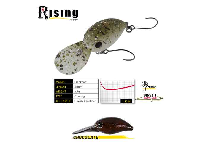 VOBLER DEEP-J F 3.1mm 3.5gr Chocolate