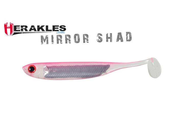 MIRROR SHAD 3.8" 10cm PINKY