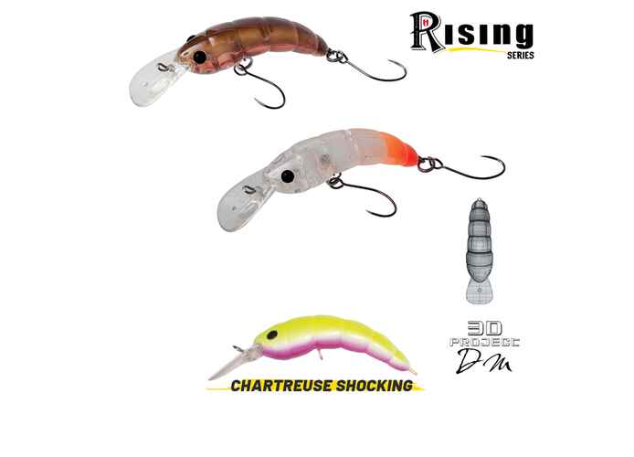 VOBLER MOTH SK SINKING 3.7cm 2.4gr Chartreuse Shocking