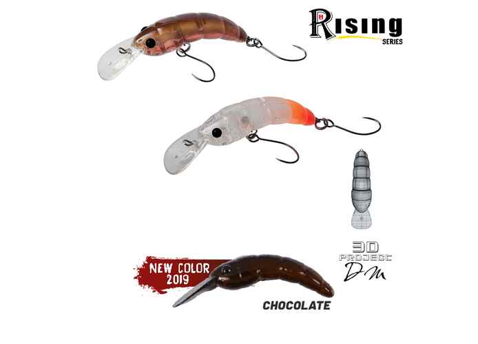 VOBLER MOTH SK SINKING 3.7cm 2.4gr Chocolate